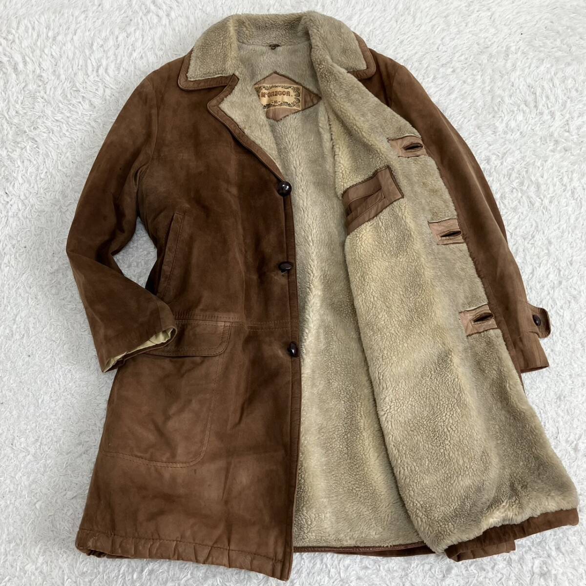 超高級リアルムートン 超 XL マックレガー McGREGOR チェスターコート 