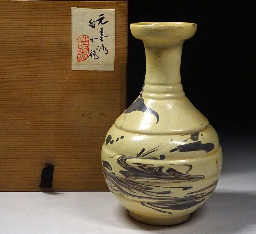 香炉 Tokyo 仲田錦玉 作｜縁起を祝う「青粒 染錦花鳥文）角香炉|有田焼