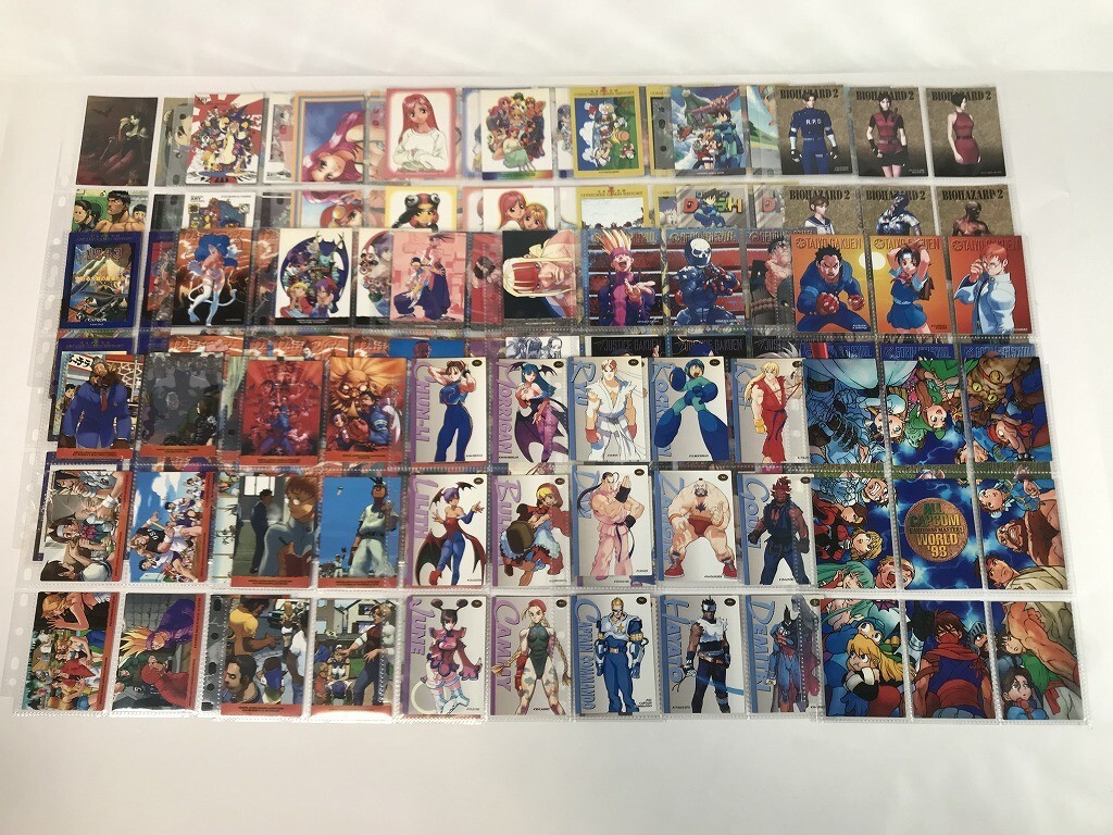オールカプコンワールド'98】カード 全186種フルコンプセット オール