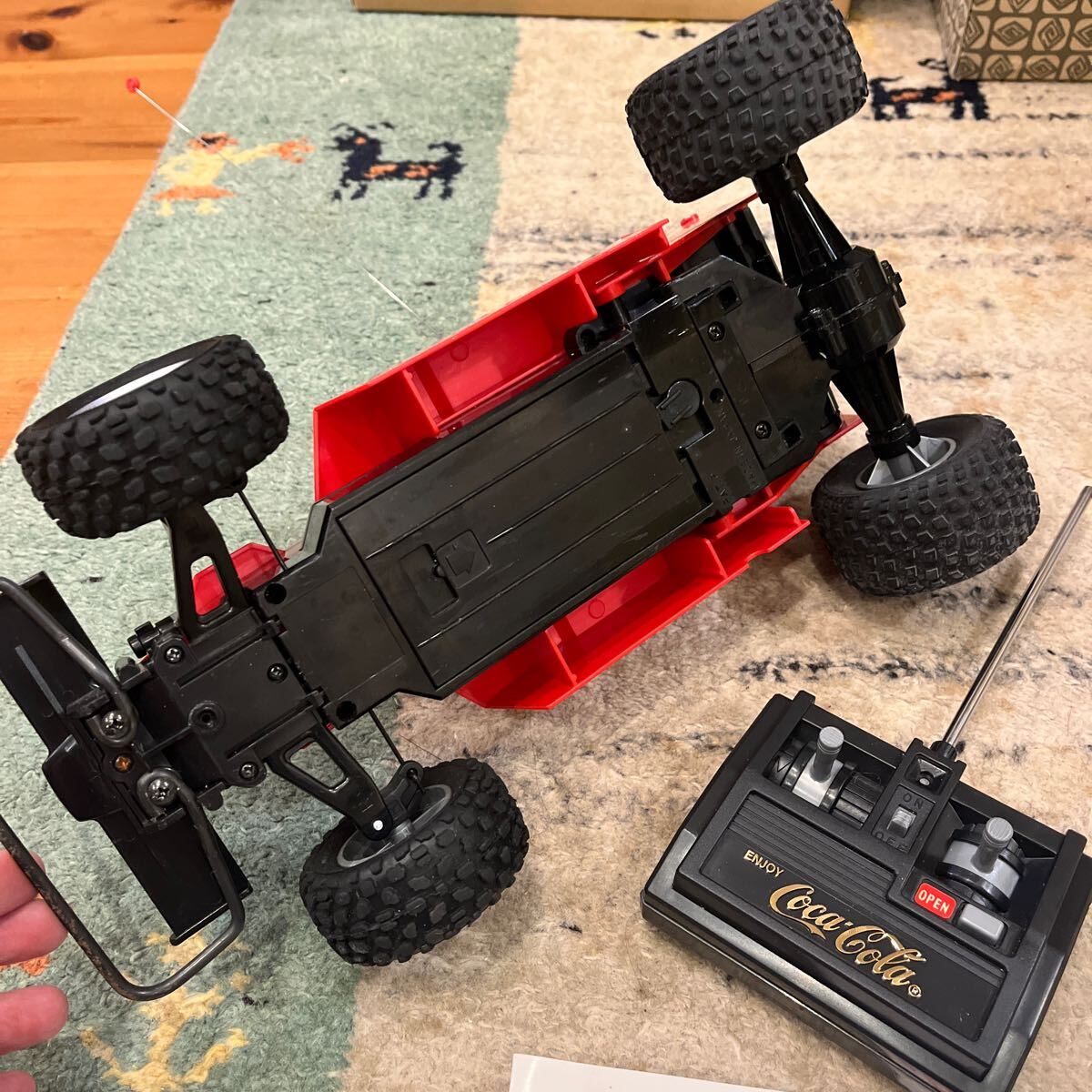 RC ラジコン コカコーラ - トレーラー コカ・コーラ 美品.1⁄24RC 