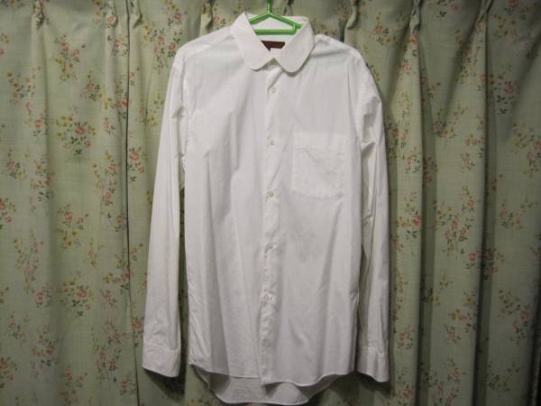 ギャルソン　オム　Deux ラウンドカラーシャツ