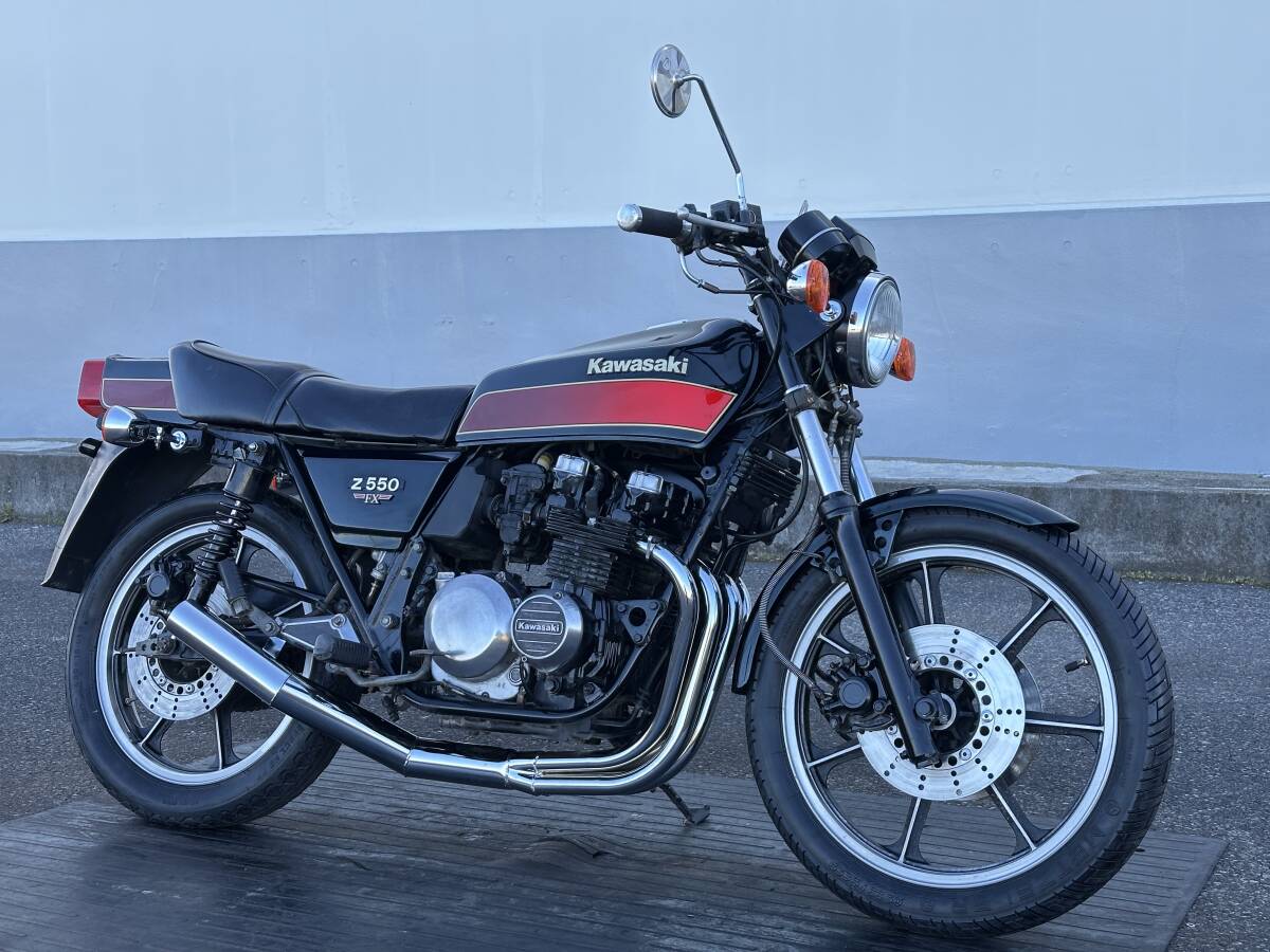FX-スタイル KAWASAKI Z550(D) E4カラー カワサキ 超極上Z550FX フル