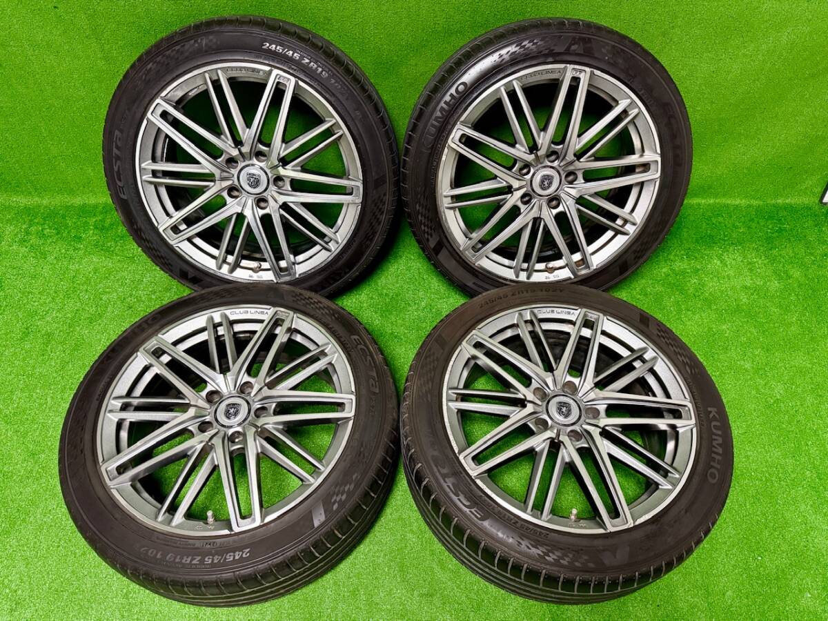 5穴 RE031 BBS 245⁄45R18 PCD120 +47 8J 18インチ 鍛造 RE 希少