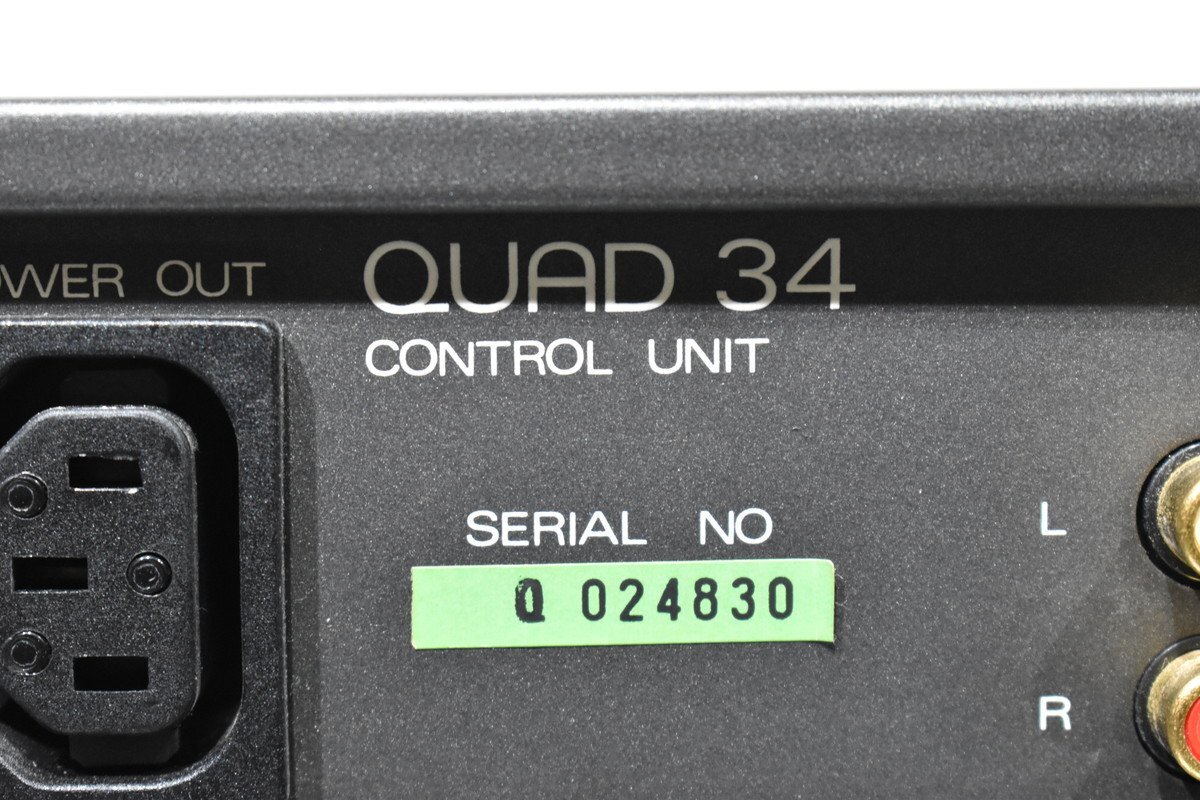 QUAD クオード QUAD 34 プリアンプ 一般 オーディオ機器 【公式通販】