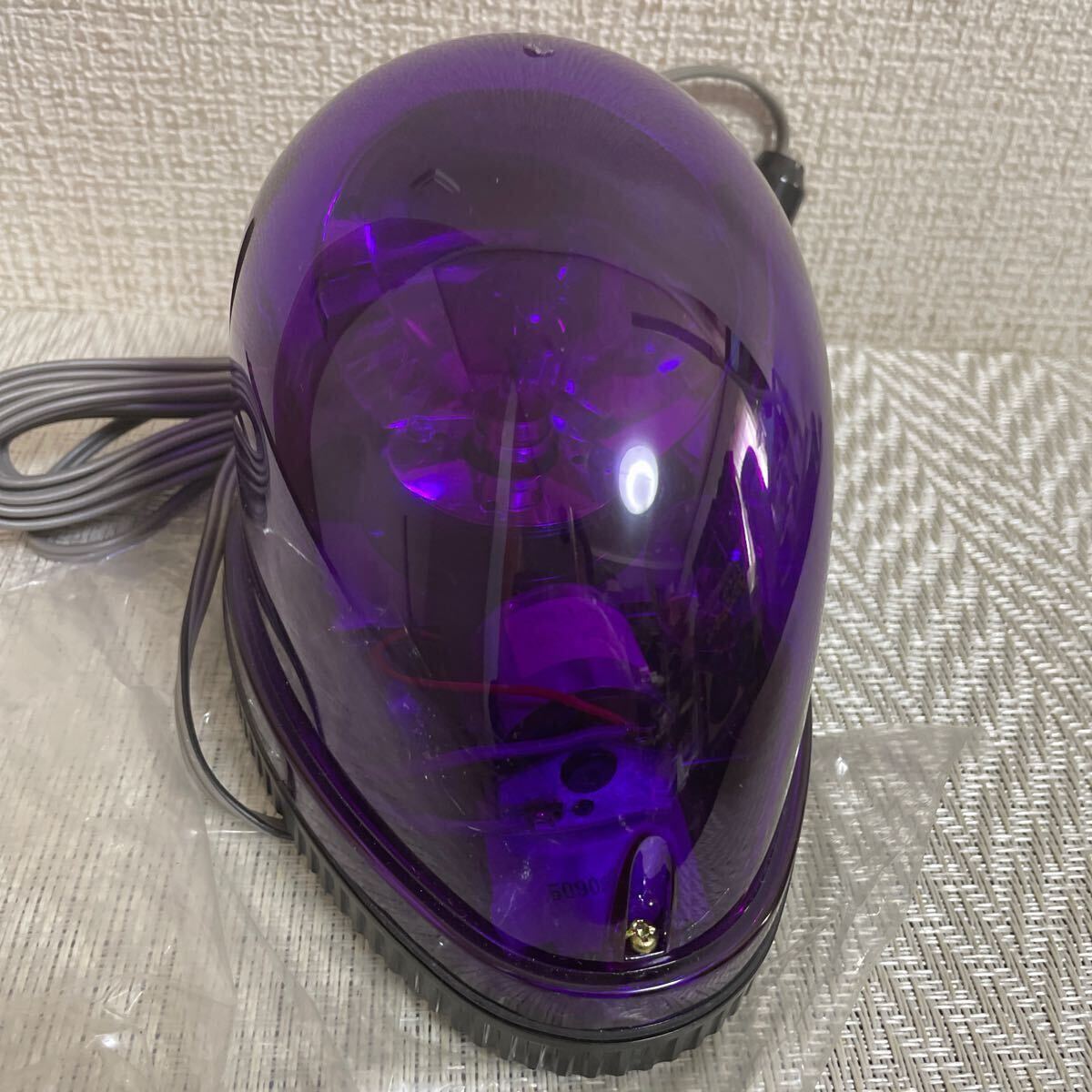 未使用保管品/動作品/ パトライト KW-12/佐々木電機製作所/昼夜間兼用