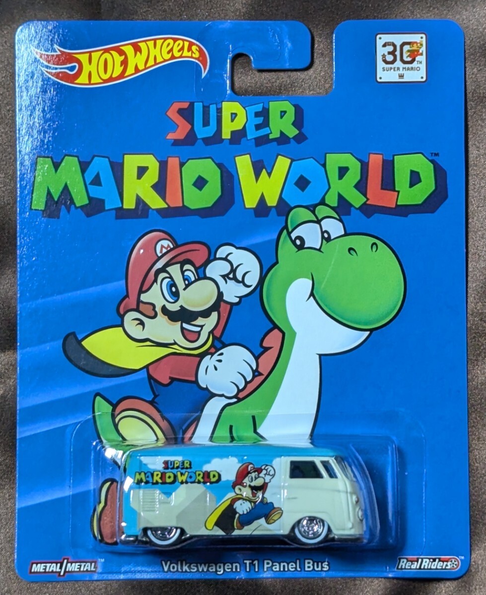 格安，限定SALE Hotwheels 2015 Pop Culture : Super Mario Bros. Volkswagen T1 Panel Bus Super Mario World ホットウィール ポップカルチャー マリオ(乗用車)｜売買されたオークション情報、yahooの商品情報をアーカイブ公開 - オー 乗用車