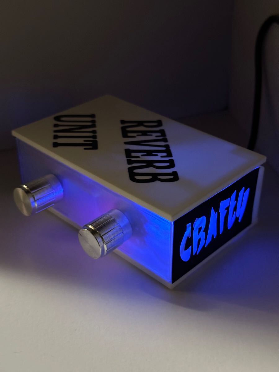 リバーブユニット　CRAFTY ブラックライト　Bluetooth リバーブユニット Bluetooth ブラックライト CRAFTY USB エフェクター