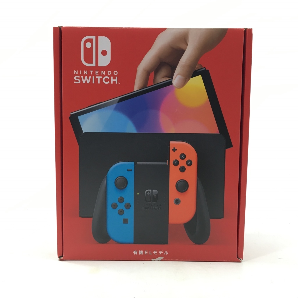 01w4719☆1円~ 動作確認済み Nintendo Switch本体 有機ELモデル Joy