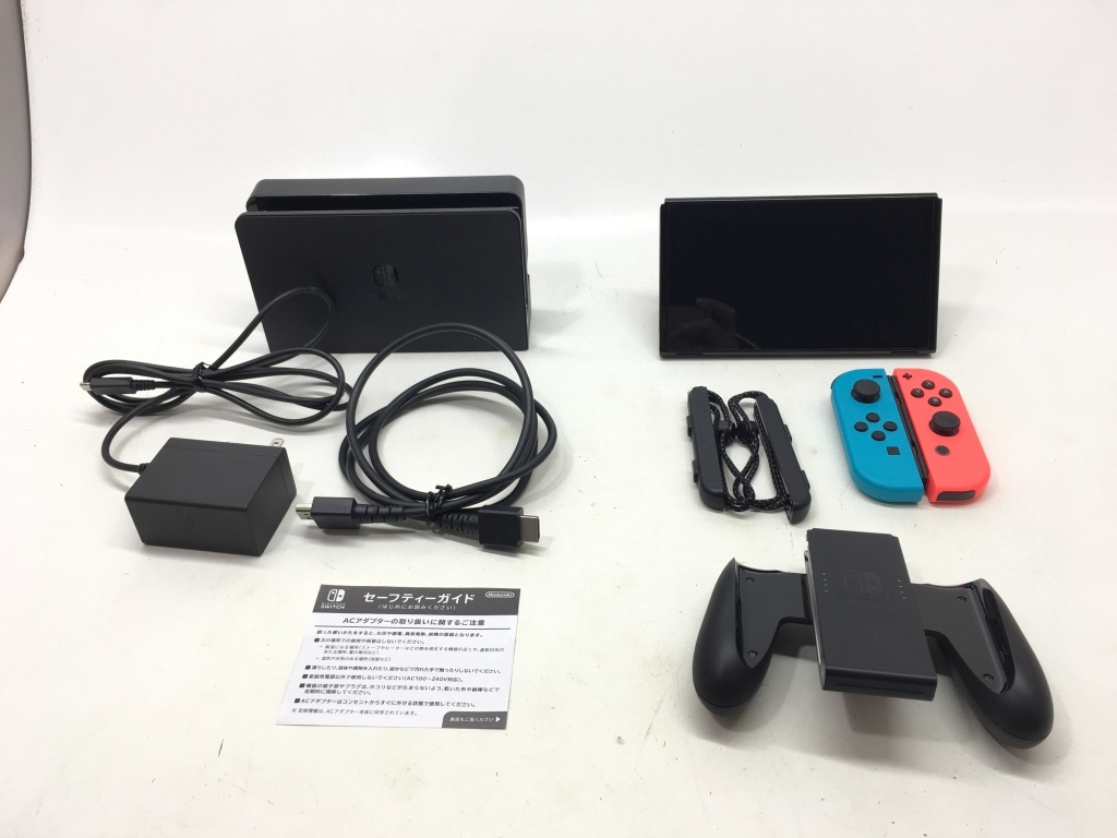 01w4719☆1円~ 動作確認済み Nintendo Switch本体 有機ELモデル Joy