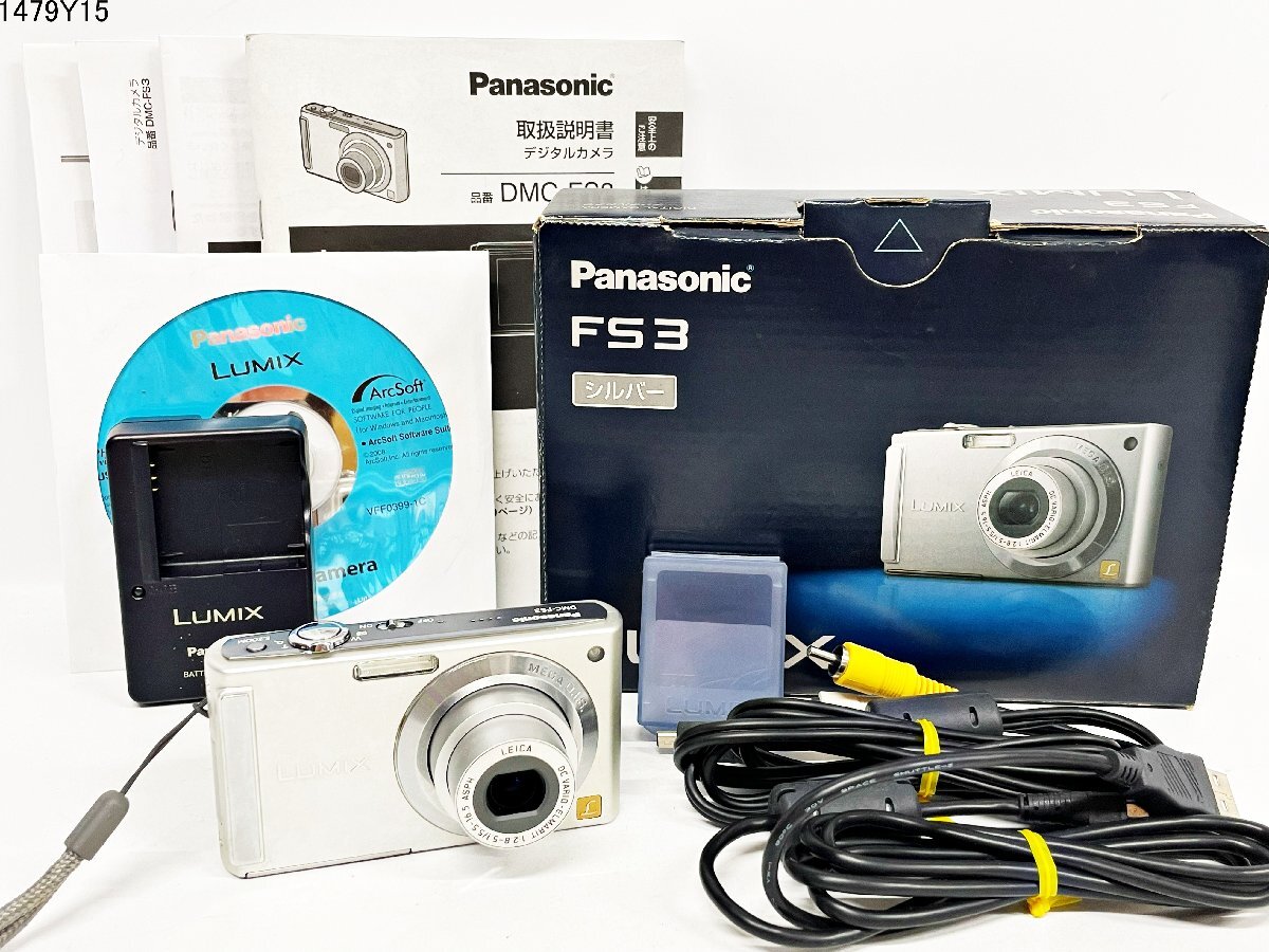 シャッターOK Panasonic パナソニック LUMIX ルミックス DMC-FS3 