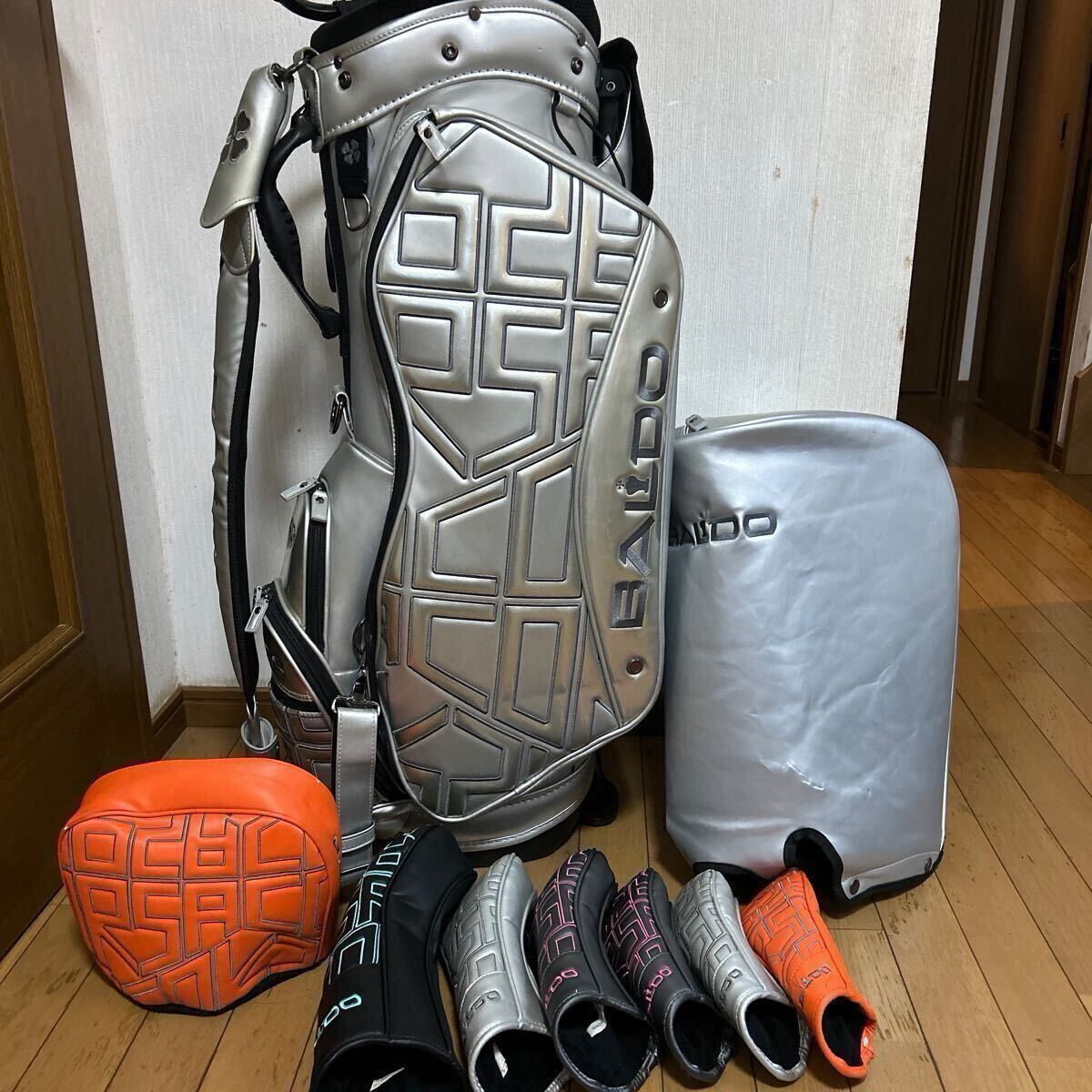 NEW BALDO & 0 JACQUARD STAND CADDIE BAG | CROCO EDTION LIMITED 