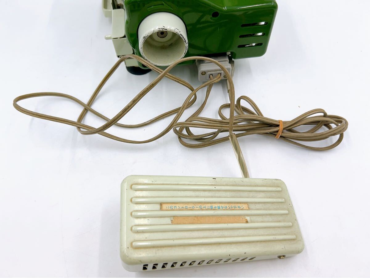 12AC083 baby lock ロックミシン EF-205 緑 グリーン ベビーロック