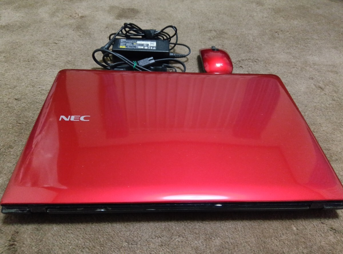 ☆ キレイですが…！NEC製ノートPC「LaVie LS150/NSR」（クリスタル