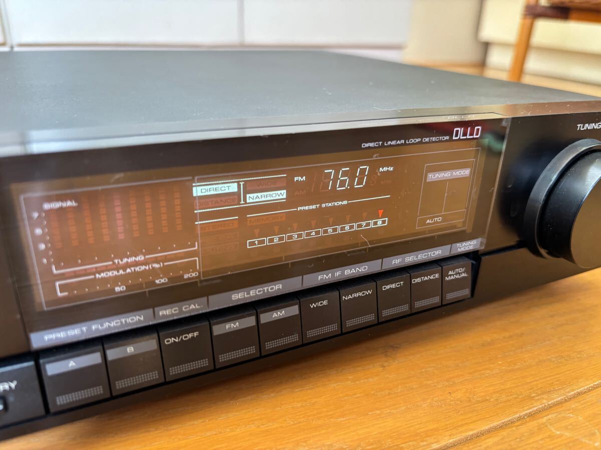 KENWOOD KT-1100D AM-FMステレオチューナー 中古】KENWOOD FM-AMステレオチューナー KT-1100D 本体【美品