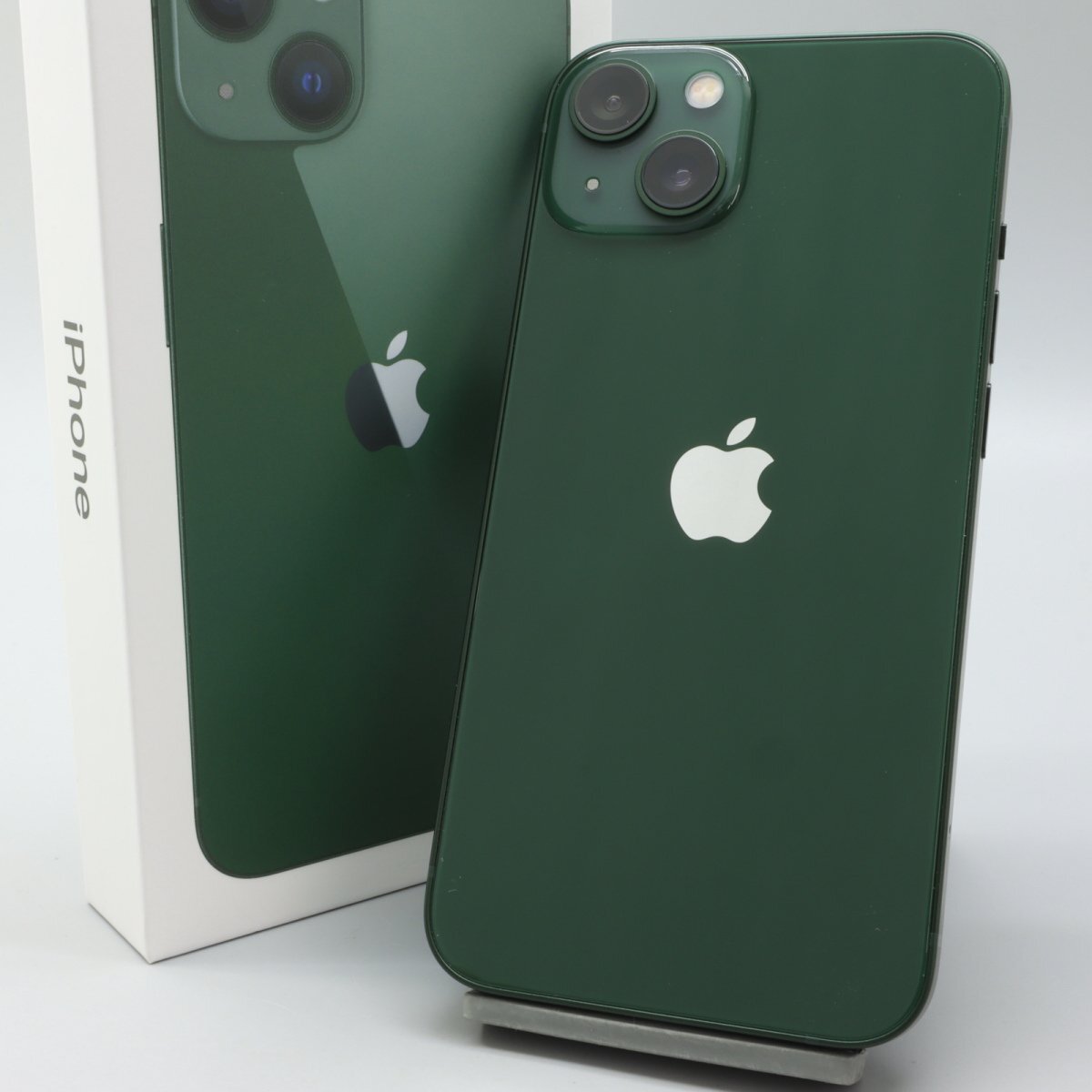 Apple iPhone13 128GB Green A2631 3K583J/A バッテリ100% ■SIMフリー★Joshin2594【1円開始・送料無料】