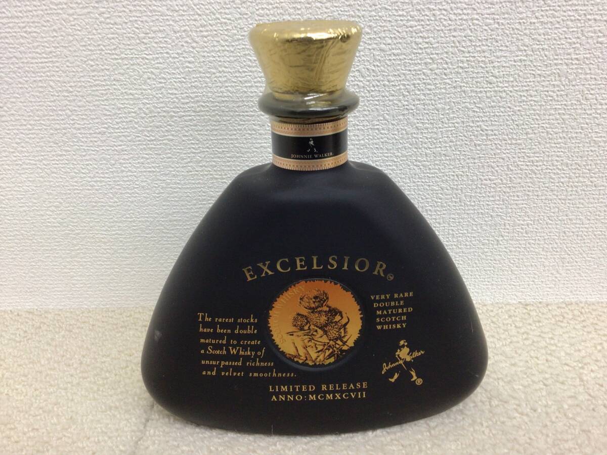 定番，大得価 ★ 未開栓 ★ Johnnie Walker ジョニーウォーカー EXCELSIOR エクセルシオール スコッチ ウイスキー 750ml 43% 1638g 古酒