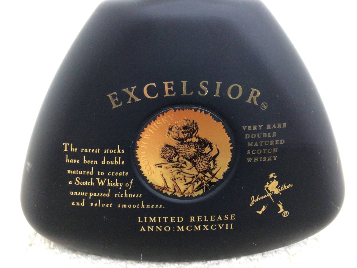 定番，大得価 ★ 未開栓 ★ Johnnie Walker ジョニーウォーカー EXCELSIOR エクセルシオール スコッチ ウイスキー 750ml 43% 1638g 古酒