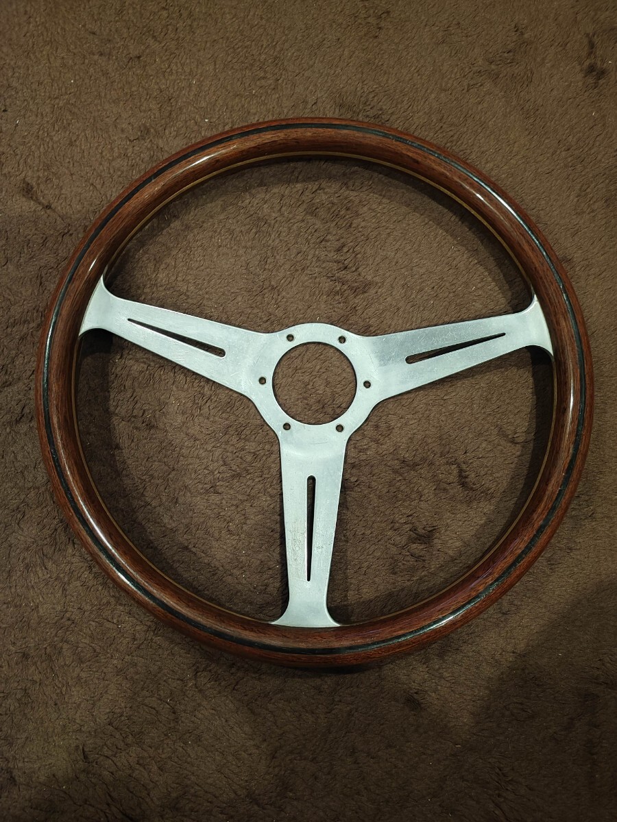 当時物 ナルディ NARDI クラシック ウッドステアリング 自動車