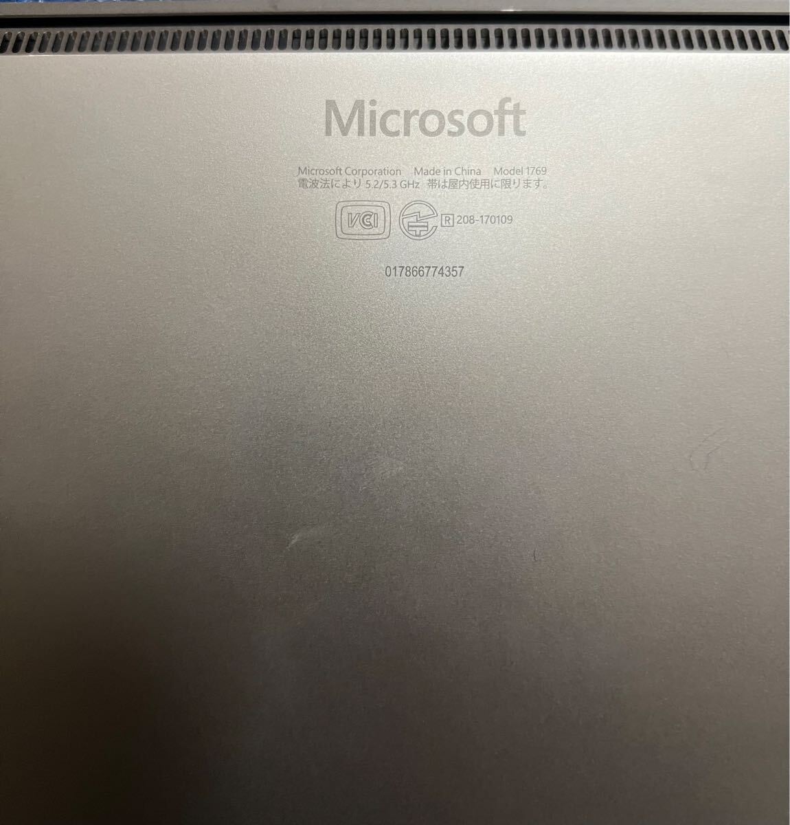 Microsoft Surface Laptop 1769 Surface Laptop ジャンク品