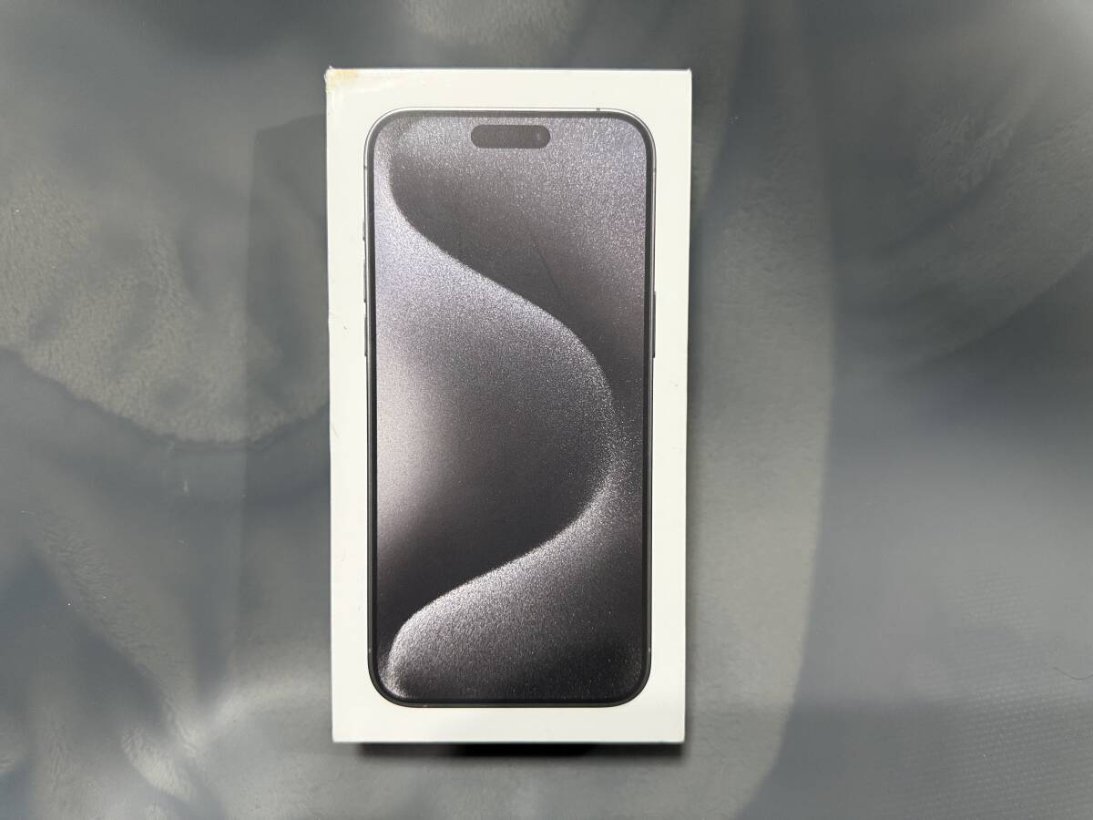 iPhone 15 Pro Max 256GB ブラックチタニウム SIMフリー 未使用品 