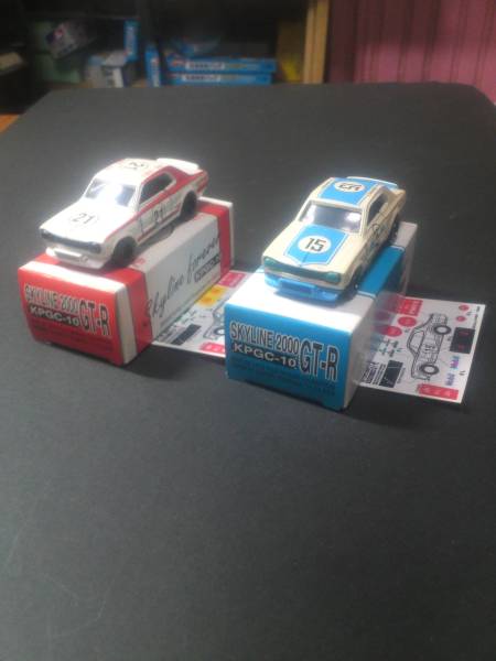 トミカ ハコスカレーシング　ガリバー特注　２台セット