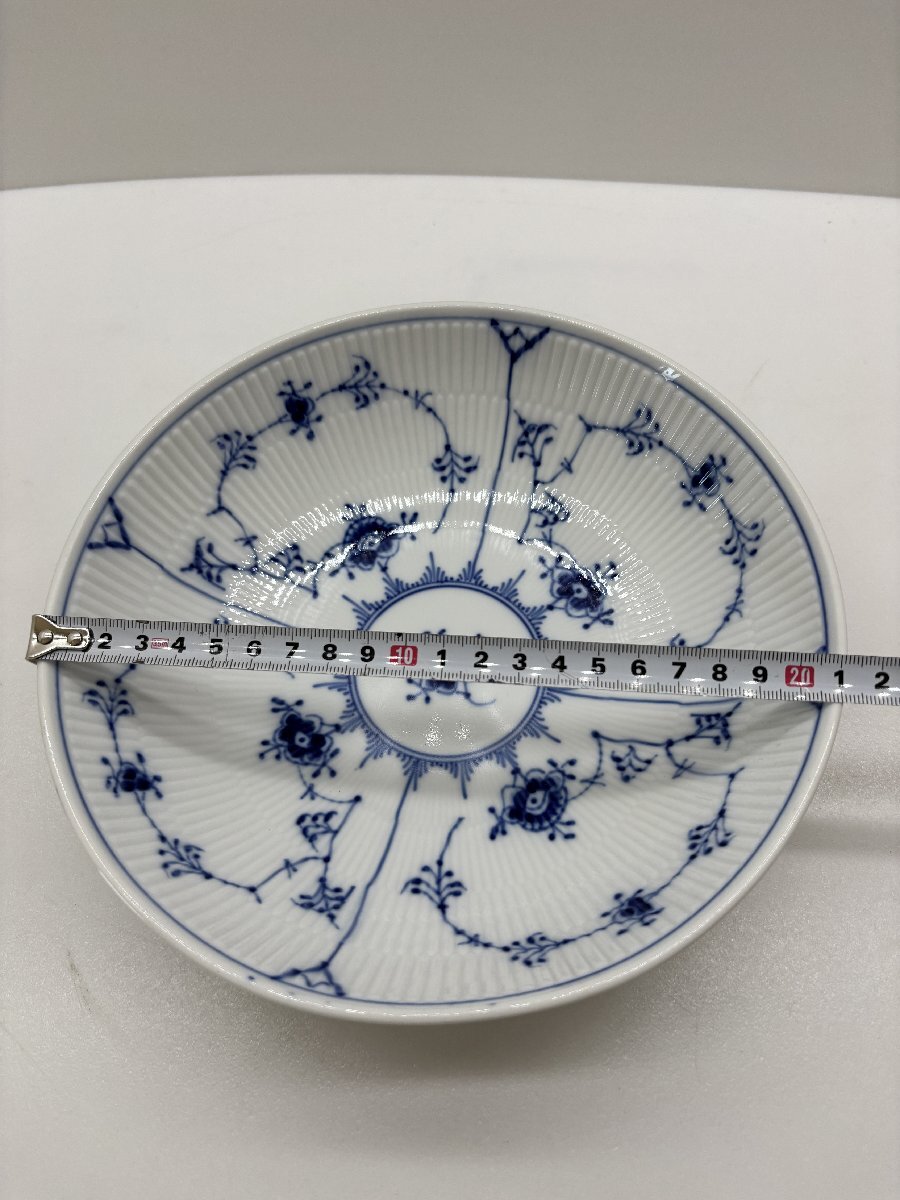 お皿 ロイヤルコペンハーゲン ROYAL COPENHAGEN ブルーフルーテッド
