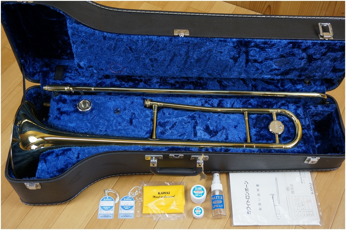 美品】 KAWAI ☆ カワイ楽器 ☆ テナートロンボーン ☆ KTB-54L
