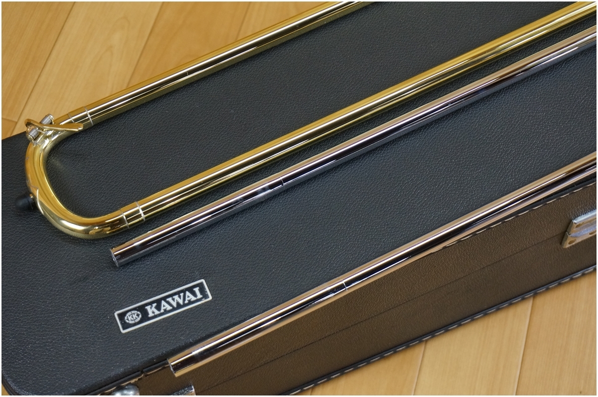 美品】 KAWAI ☆ カワイ楽器 ☆ テナートロンボーン ☆ KTB-54L