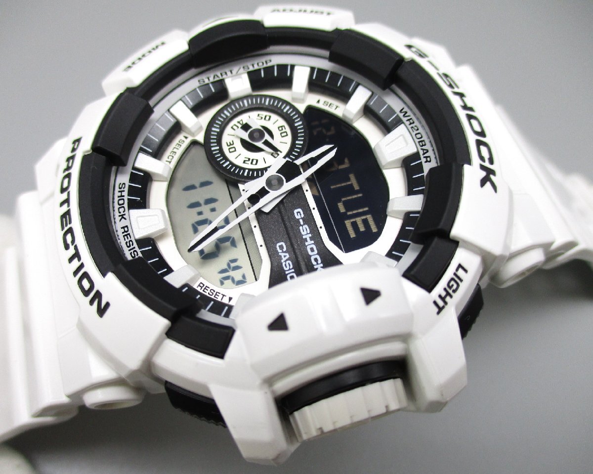 □カシオ G-SHOCK□新品同様□ハイパーカラーズ GA-400-7AJF□メンズ