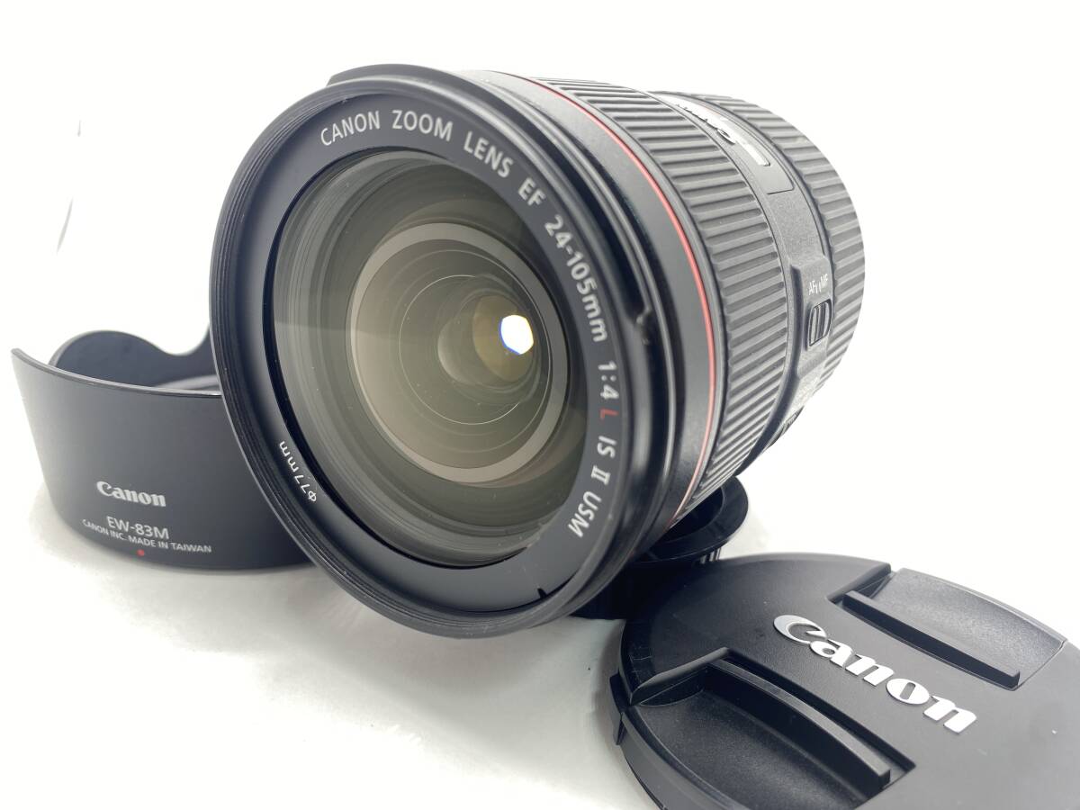 IS USM Canon EF24-105mm EF F4 L F4L 24-105mm - II 標準ズームレンズ 