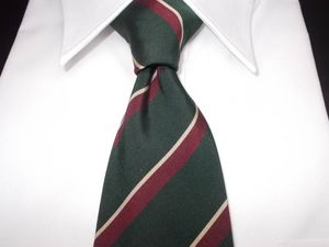 a833◆P.S.FAネクタイ◆シルクコットン混紡日本製スーツファクトリーネクタイストライプ7