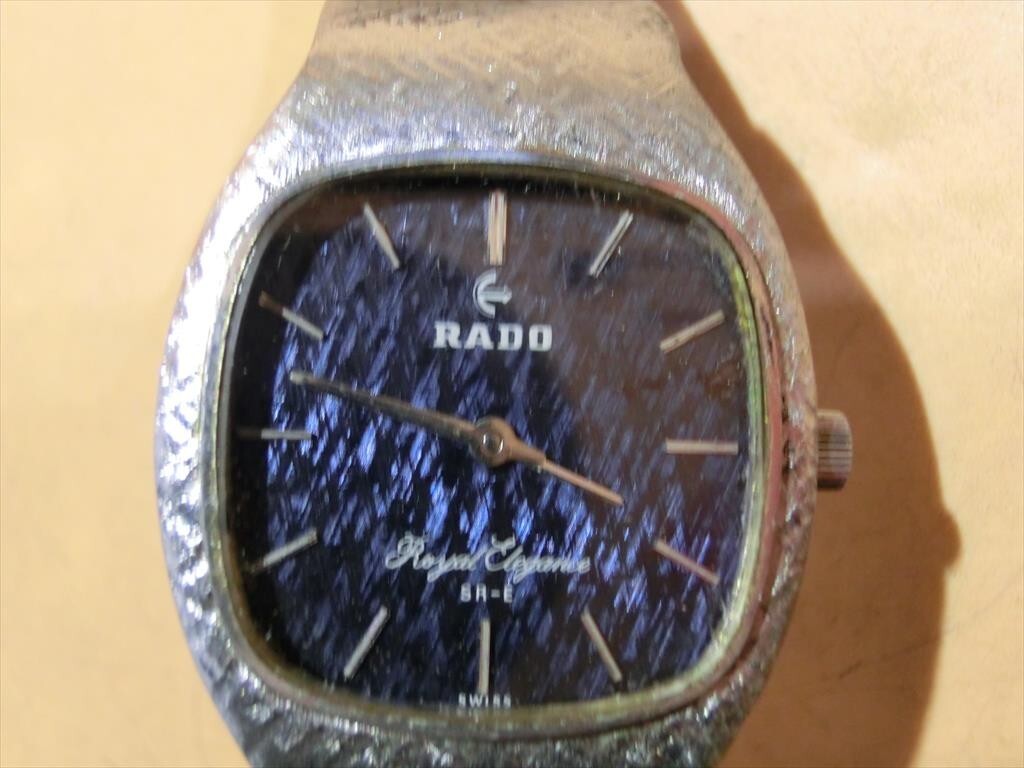 ラドー　ロイヤル　エレガンス　自動巻き　メンズ腕時計 T【セ6-31】【60サイズ】△RADO ラドー/ロイヤルエレガンス 自動巻き