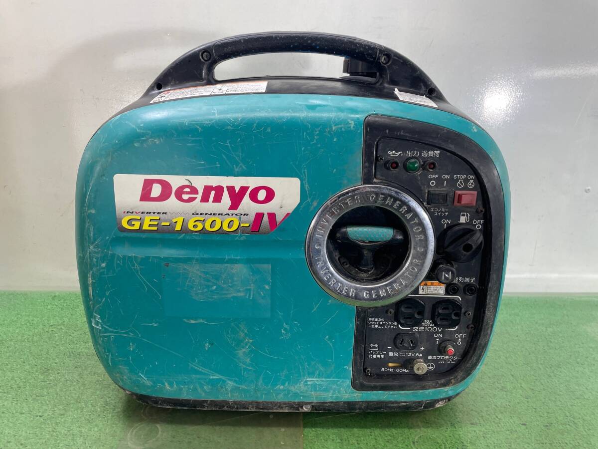発電機 デンヨー ☆1000円スタート売切り！☆DENYO GE-1600SS-Ⅳ 