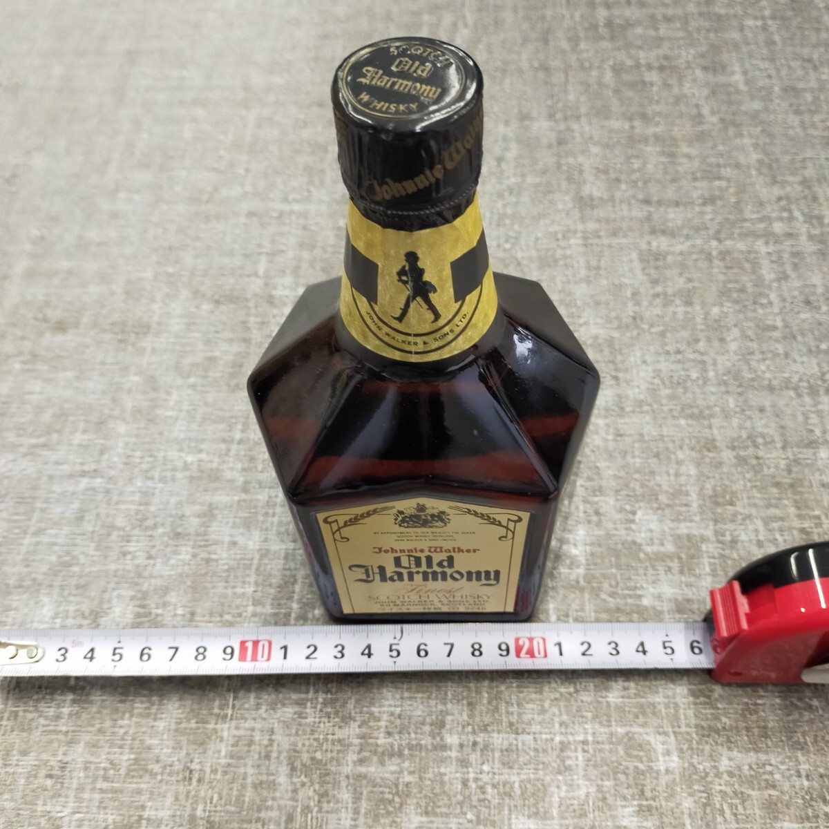 す2497 未開栓 古酒 Johnnie Walker Old Harmony スコッチウイスキ