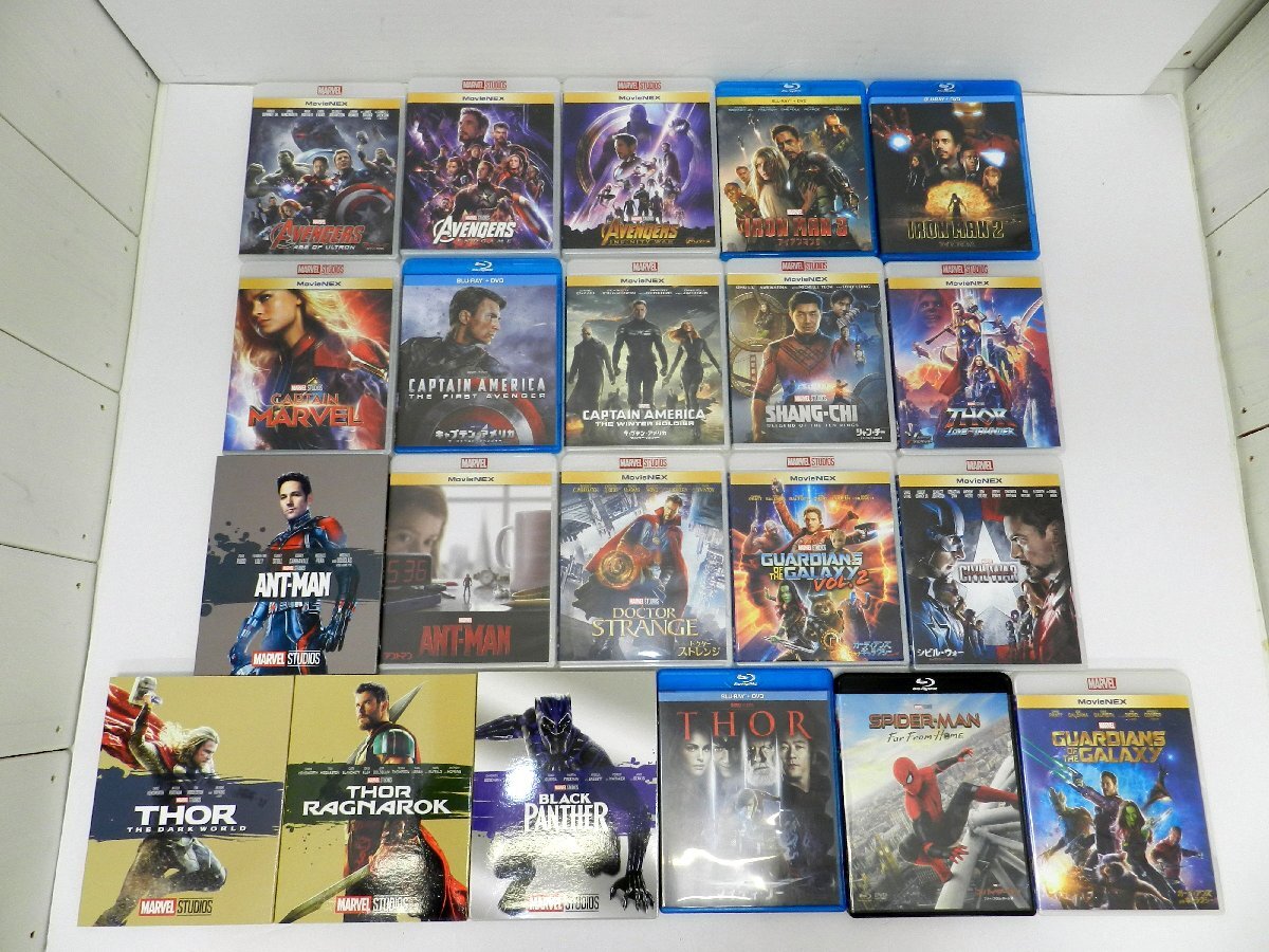 Blu-rayのみ】マーベル作品 まとめ売り アベンジャーズ/アイアンマン
