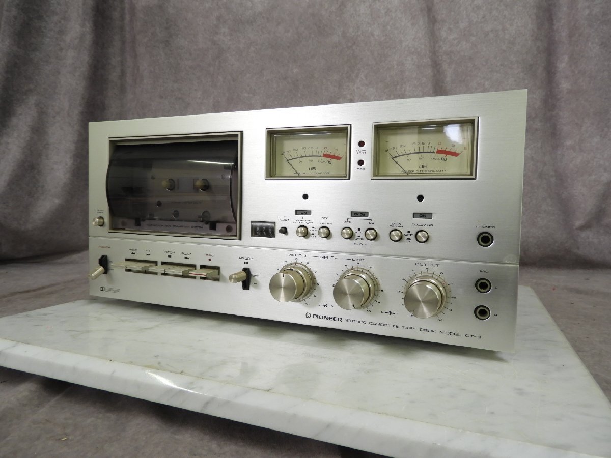 パイオニア カセットデッキ CT-9 Pioneer PIONEER ステレオカセット