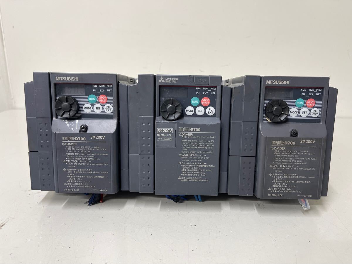 三菱電機 MITSUBISHI インバーター FR-A720-3.7K ラインアップ 製品