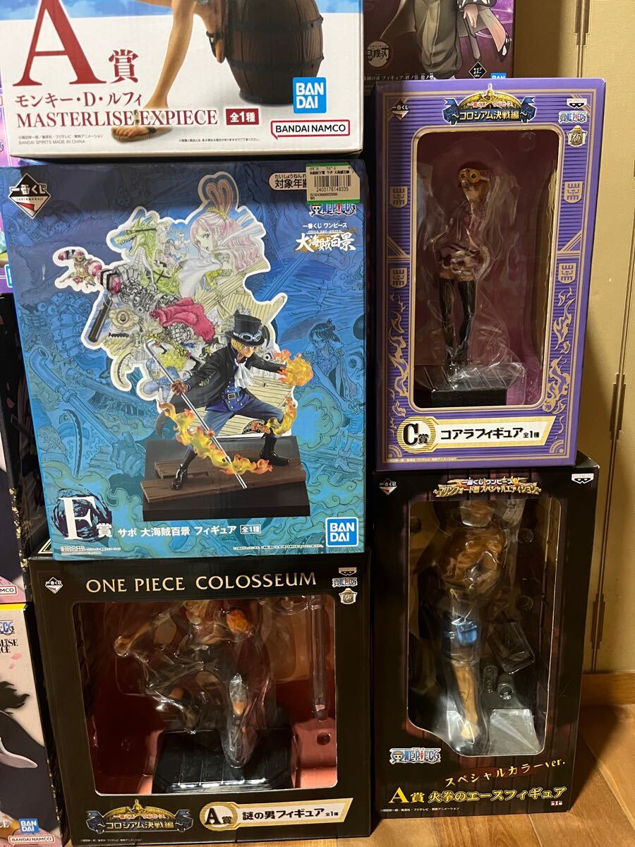 新品未開封品　大人気ドラゴンボール＆ワンピースのフィギュア4点セット ワンピース ドラゴンボール 一番くじ フィギュアまとめ売り 新品未開封