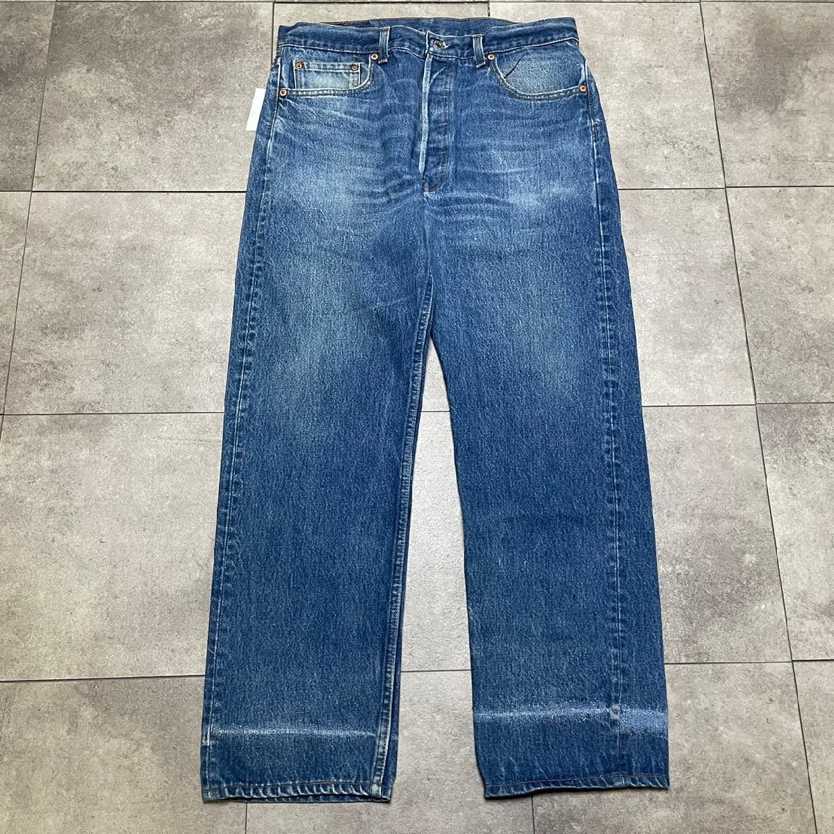 [古着]''90s USA製 LEVI'S 501xx W32 L36 デニム USA製 90年代 Levi's 501xx ビンテージ デニム 36×32 刻印546 MADE IN