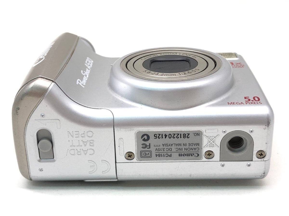 Canon PowerShot A530 コンパクト デジタルカメラ 簡易動作確認済み
