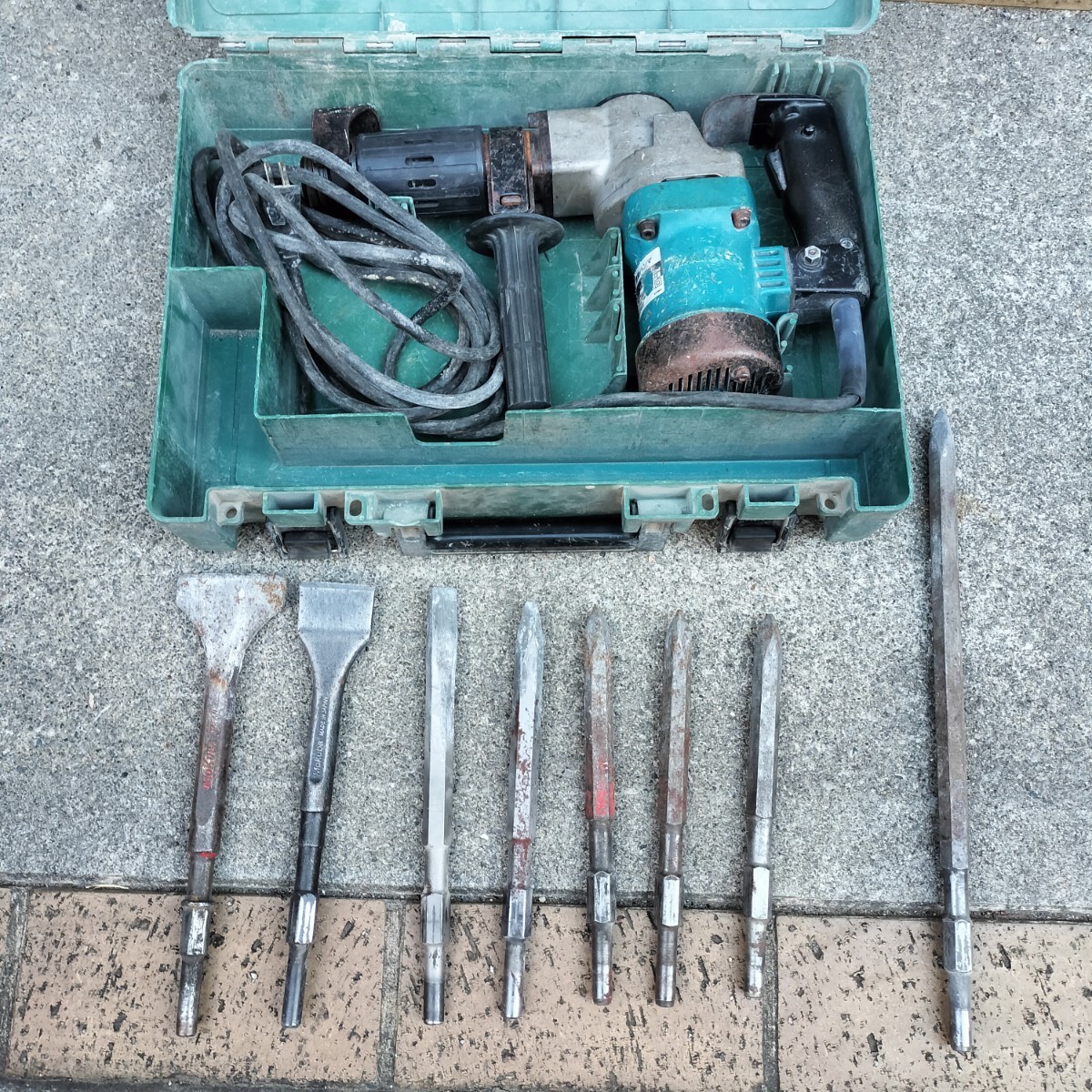 HOT，送料無料 makita マキタ 電動ハンマー HM0810 ハンマードリル ハンマドリル 斫り機 はつり ハツリ 削岩機 100V 電動工具 571(本体)｜売買されたオークション情報、yahooの商品情報をアーカイブ公開 - オーク ハンマドリル