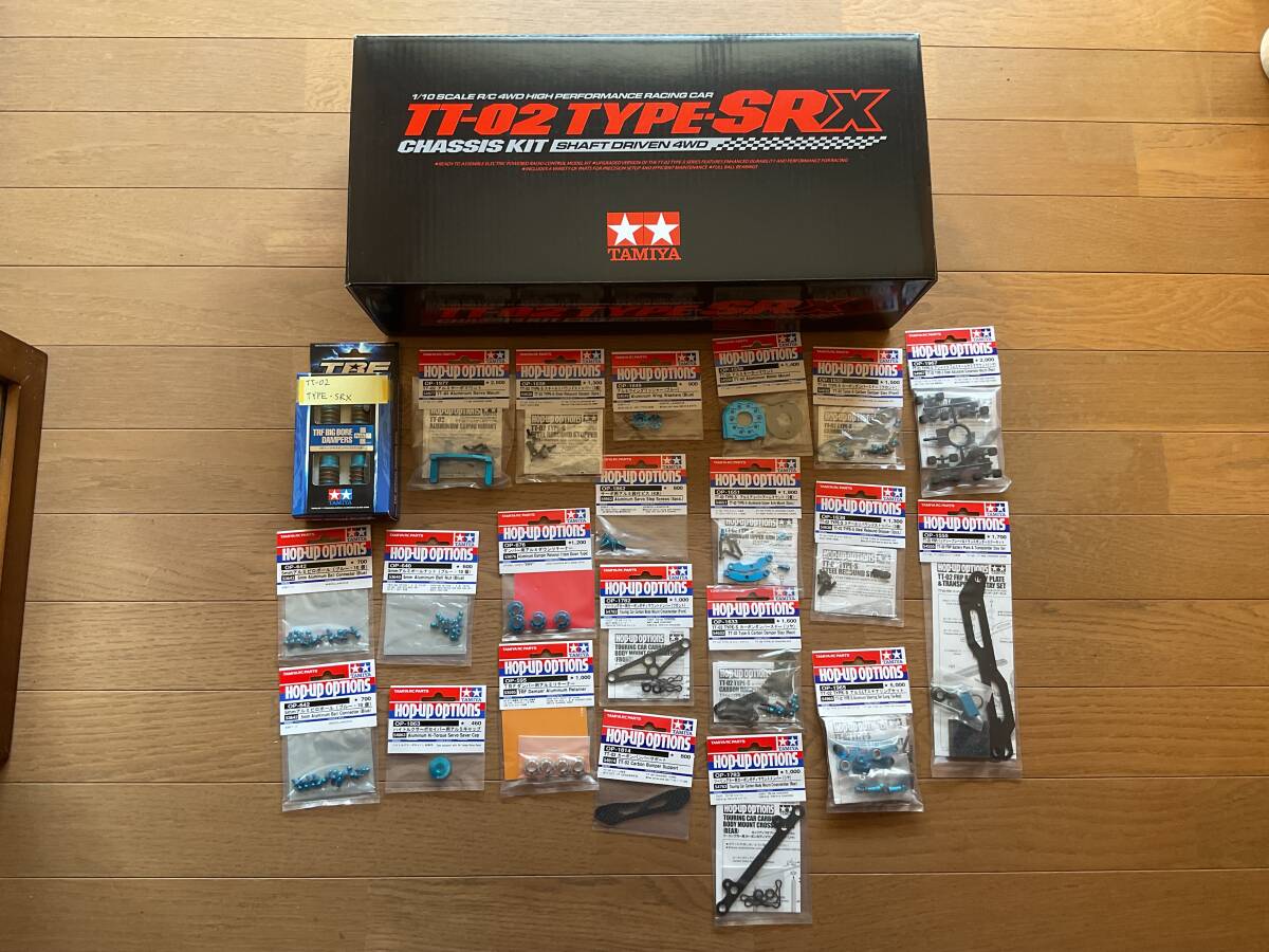 タミヤ TT-02 TYPE-SRX シャーシキット オプション(約37360円分)セット