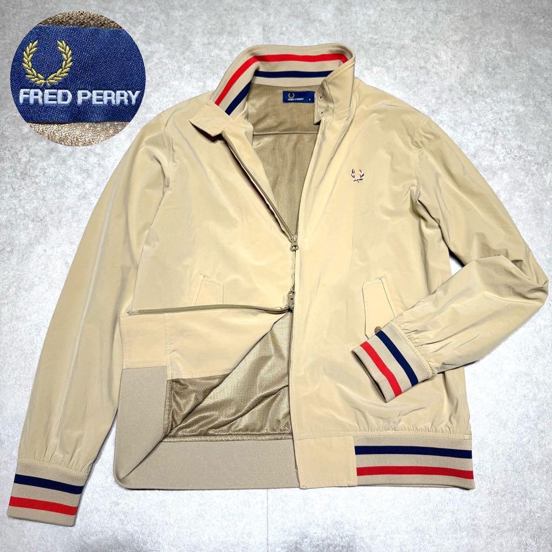 フレッドペリー beams別注 ハリントンジャケット　トリコロール　L FRED PERRY × BEAMS フレッドペリー ビームス別注 ハリントン