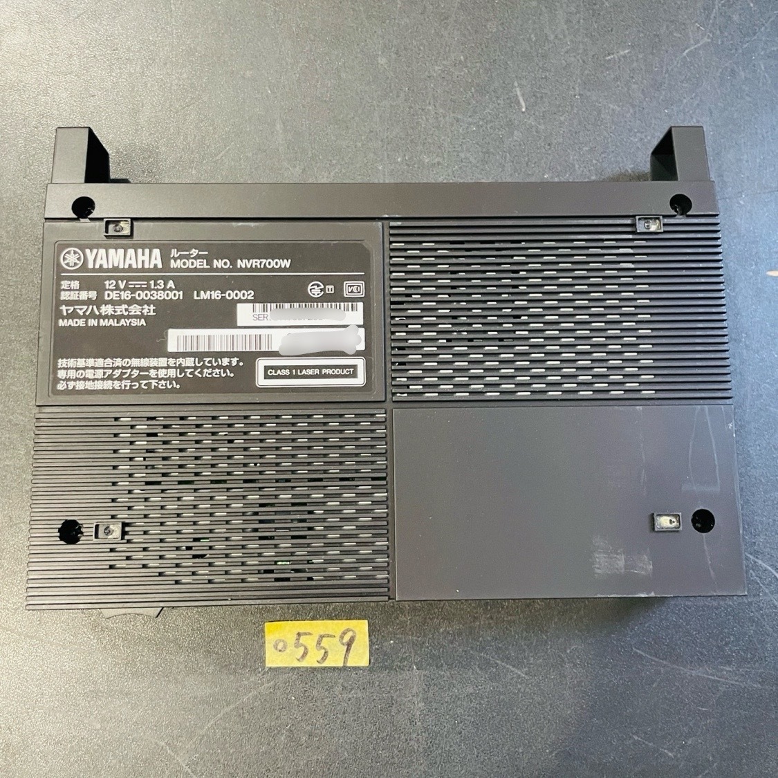 ヤ)〇559通電OKYAMAHA NVR700W LTEアクセスVoIPルーター 内蔵