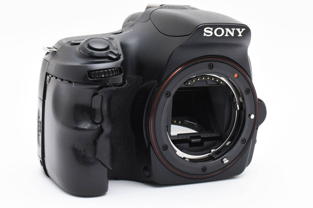 α58 SONY | 綺麗品 高倍率ズームレンズ ミラーレス 動作確認済 ソニー アルファ α 58 Sony Alpha58 デジカメ　黒　 充電器、バッテリー 2335523