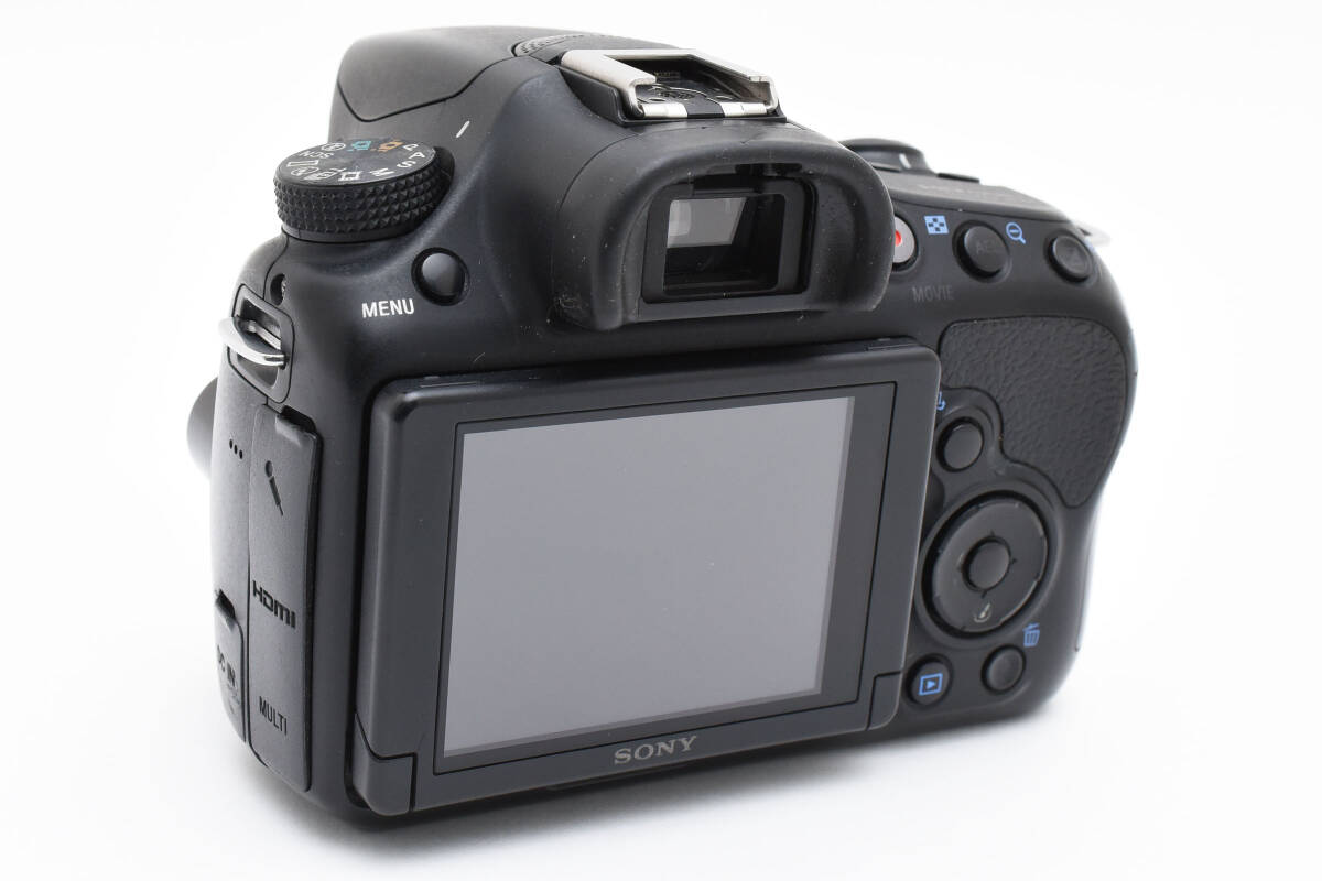 α58 SONY | 綺麗品 高倍率ズームレンズ ミラーレス 動作確認済 ソニー アルファ α 58 Sony Alpha58 デジカメ　黒　 充電器、バッテリー 2335523