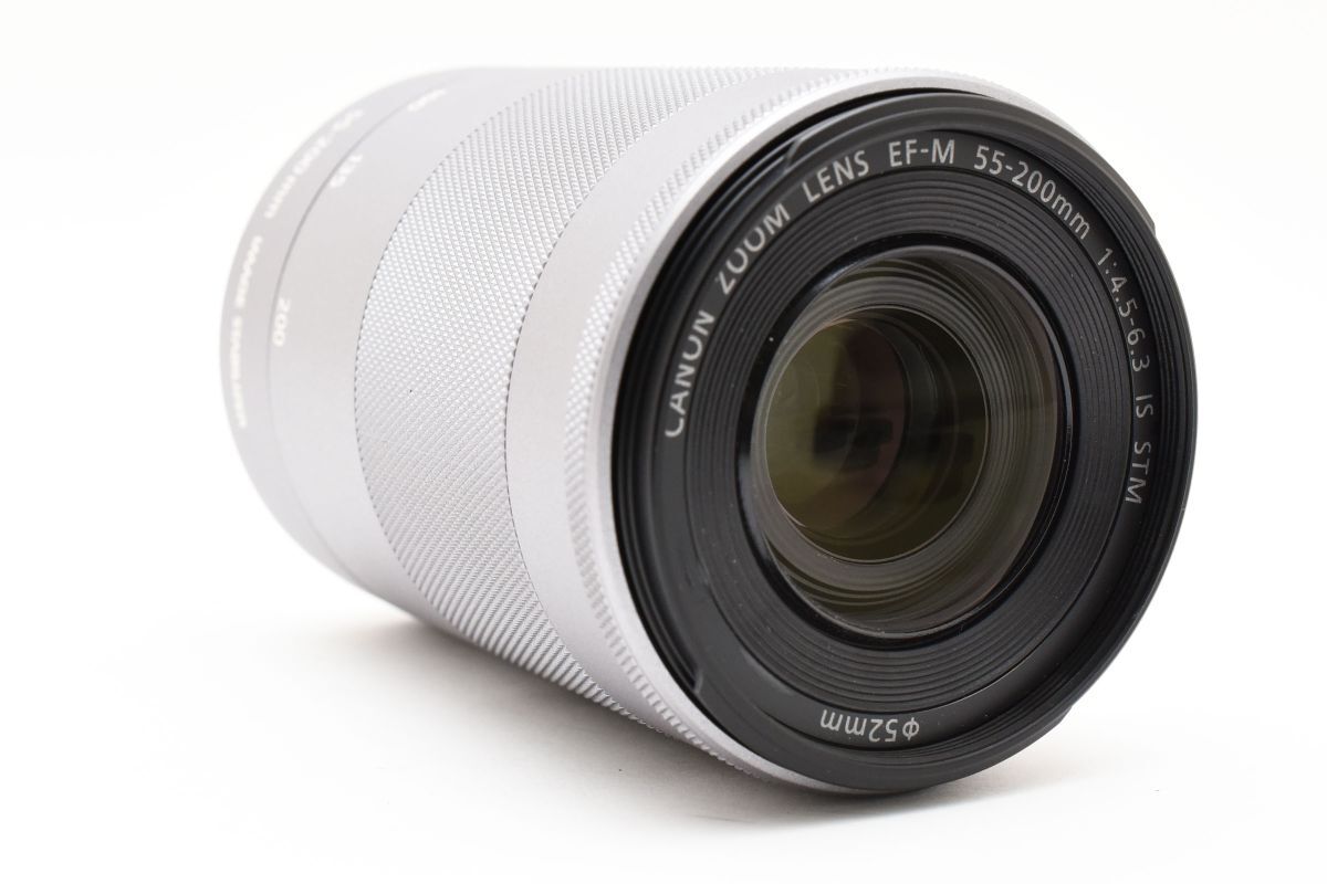 508☆美品☆ Canon キャノン EF-M 55-200mm F4.5-6.3 IS STM