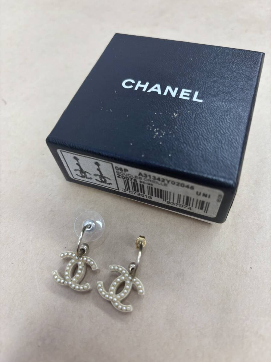 ☆R308 / 中古品 CHANEL / シャネル ピアス ☆ 【公式通販】