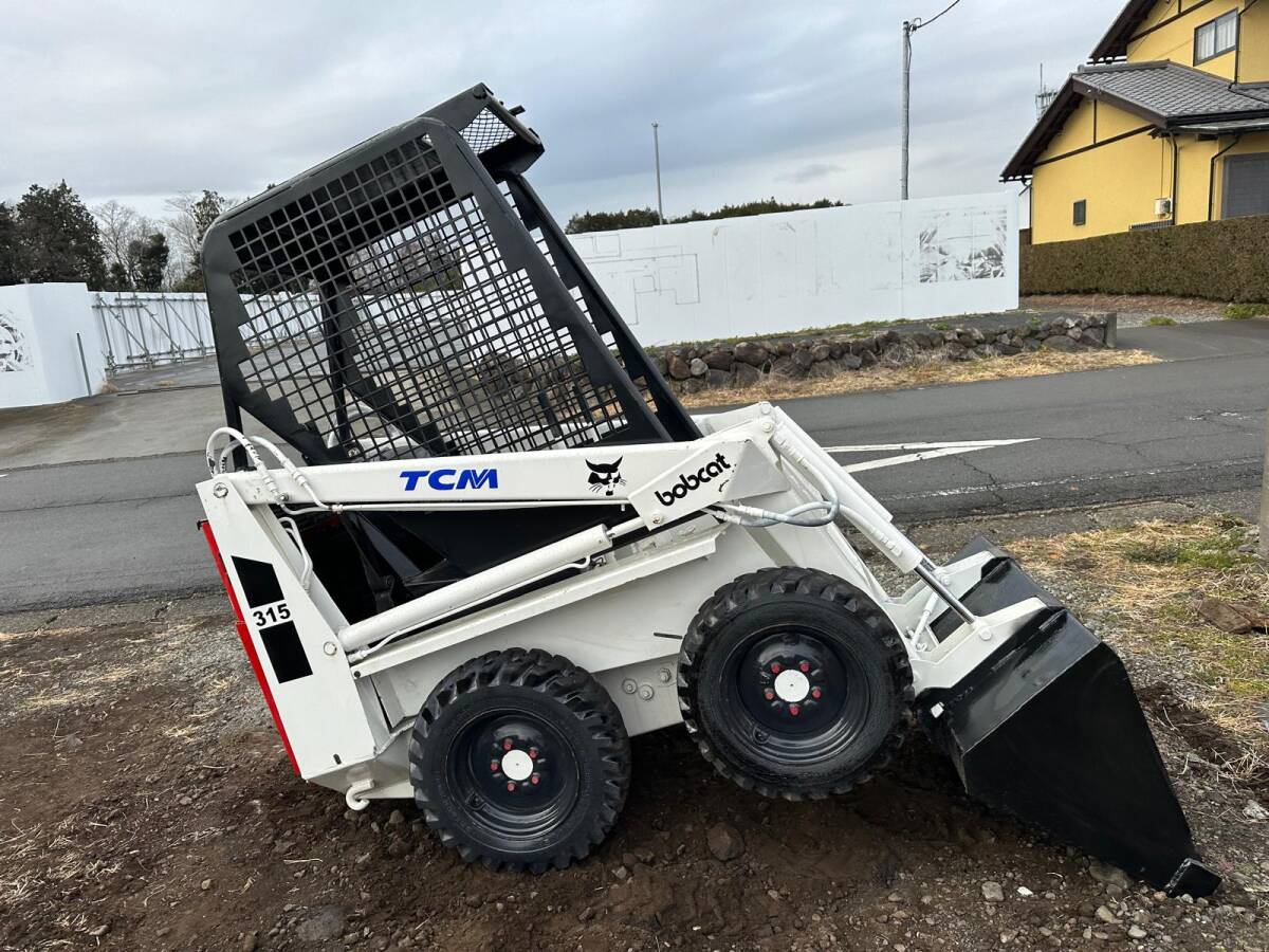 TCM 315○スキッドステアローダー○ボブキャット○bobcat○除雪機