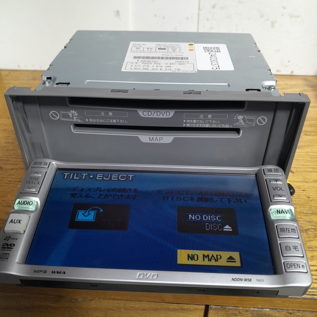 トヨタ純正ナビ NDDN-W56(管理番号:24030375 )地図ROM 欠品_5
